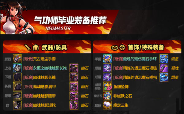 DNF手游气功毕业武器选什么好 DNF手游气功毕业装备选择推荐