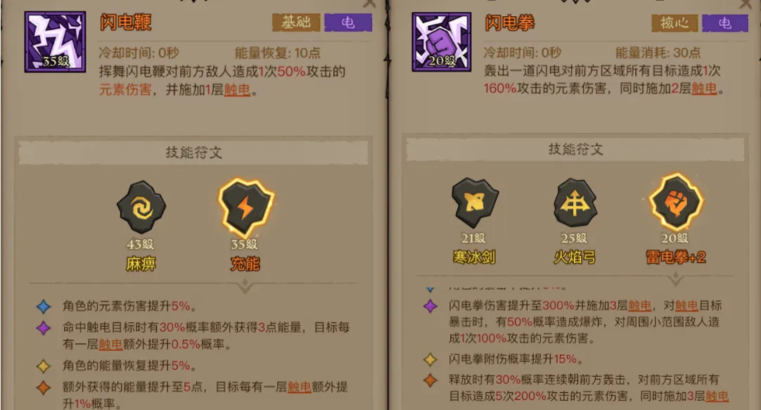 英雄没有闪雷电拳怎么搭配技能 英雄没有闪雷电拳技能搭配攻略