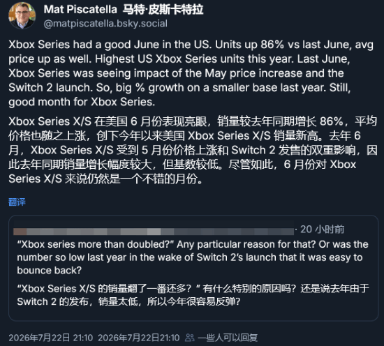 Xbox六月销量暴涨86% 分析师都惊了