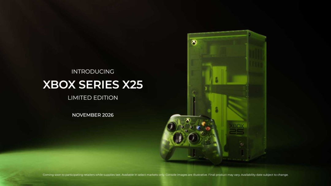 致敬！Xbox25周年主机价格曝光 售价流出