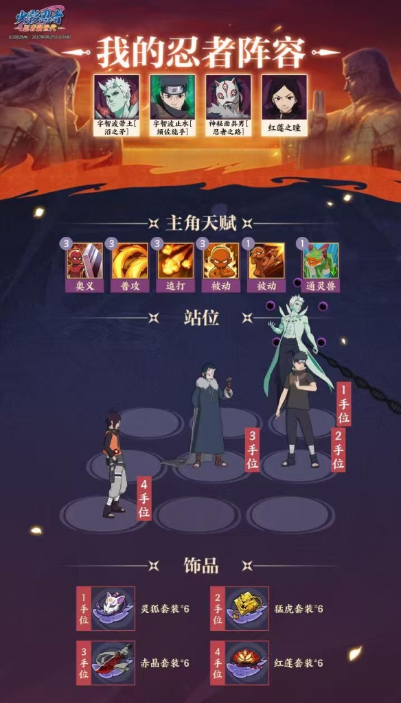 神秘面具男[忍者之路]最强阵容 月读世界黑暗强者