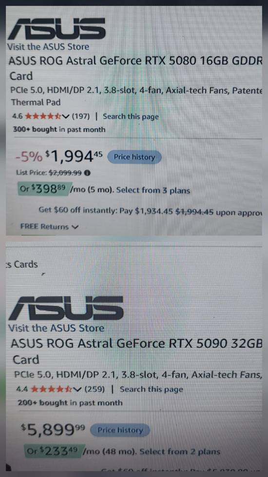 5090价格快破4万 玩家直呼买不起